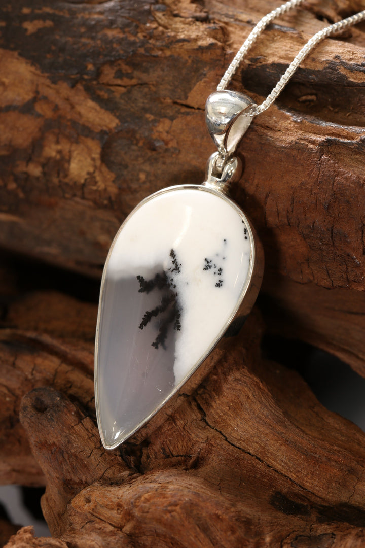 Dendritic Opal Pendant DS1934