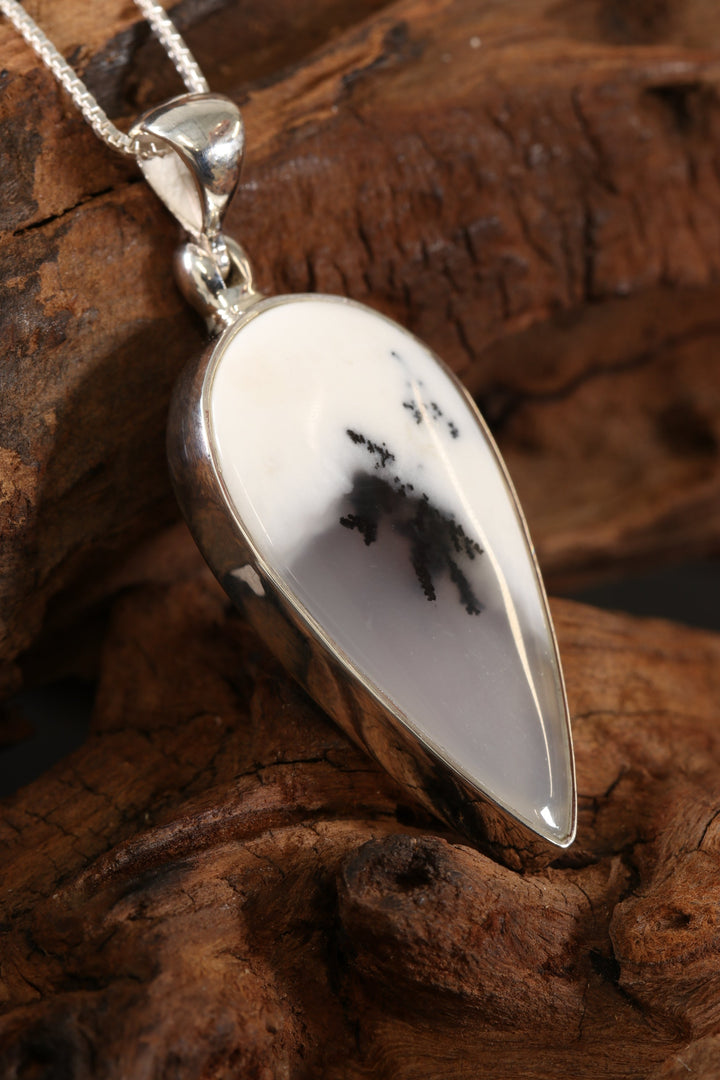 Dendritic Opal Pendant DS1934