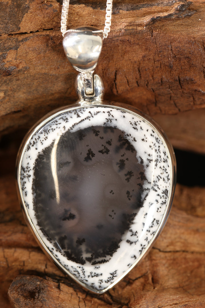 Dendritic Opal Pendant DS1933