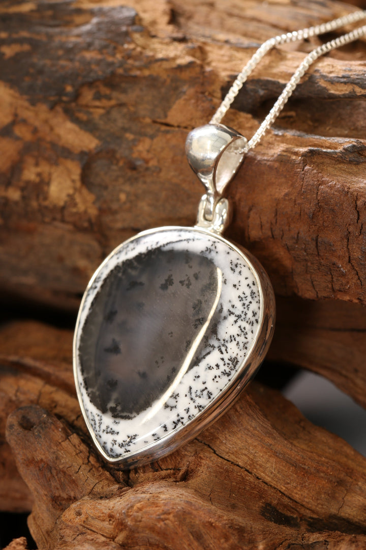 Dendritic Opal Pendant DS1933