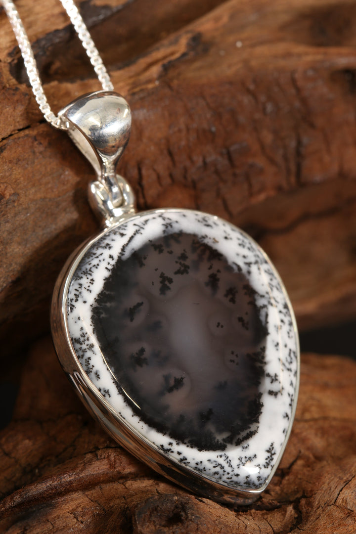 Dendritic Opal Pendant DS1933