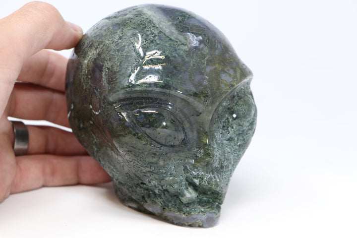 4" Moss Agate Alien Starbeing DD4505