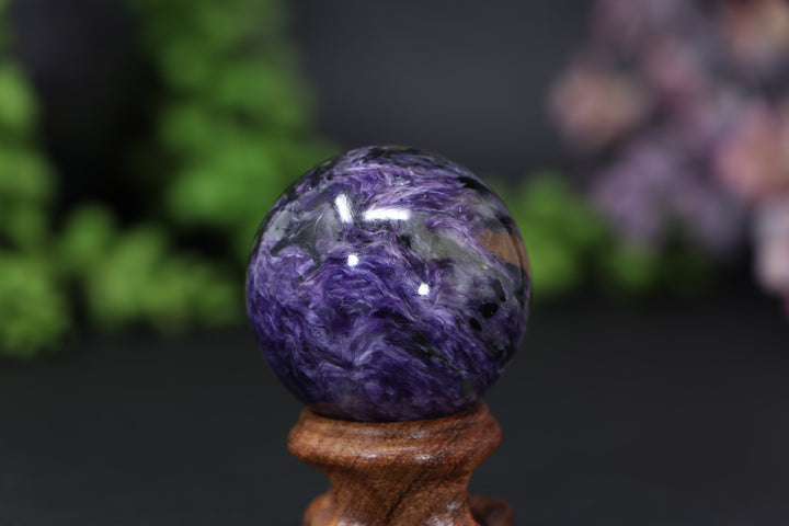 39mm Charoite Sphere DE003