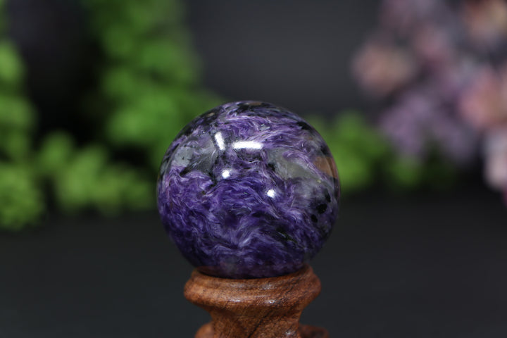 39mm Charoite Sphere DE003