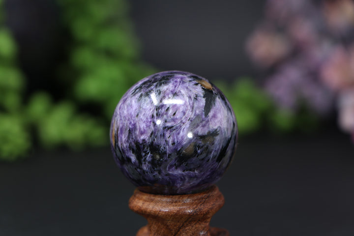 39mm Charoite Sphere DE003
