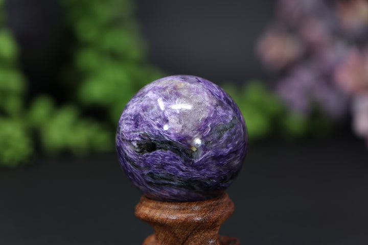 38mm Charoite Sphere DE005