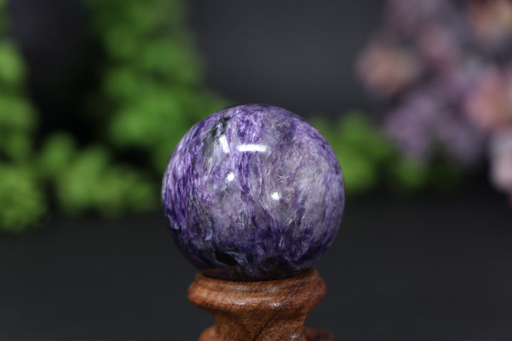 38mm Charoite Sphere DE005