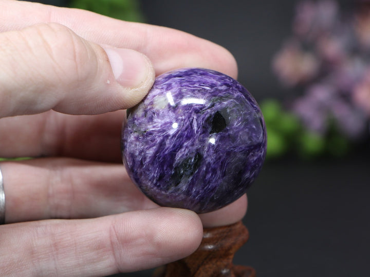 38mm Charoite Sphere DE005