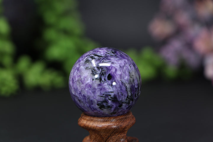 36mm Charoite Sphere DE006