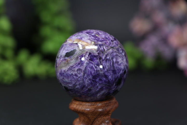 43mm Charoite Sphere DE013