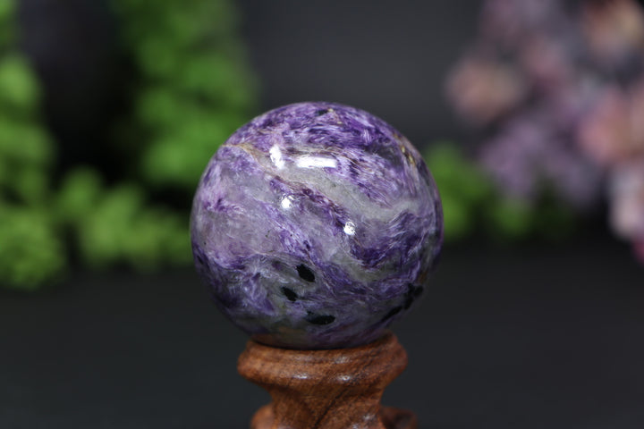 43mm Charoite Sphere DE013