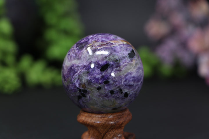 43mm Charoite Sphere DE013