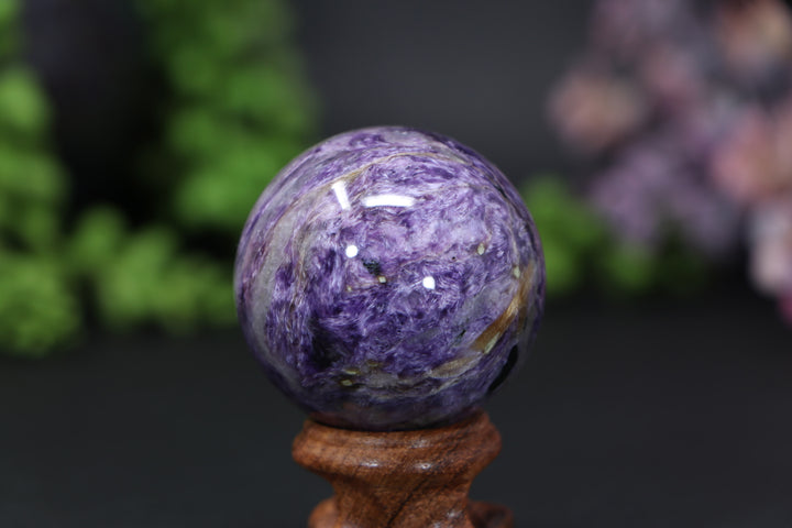 43mm Charoite Sphere DE013