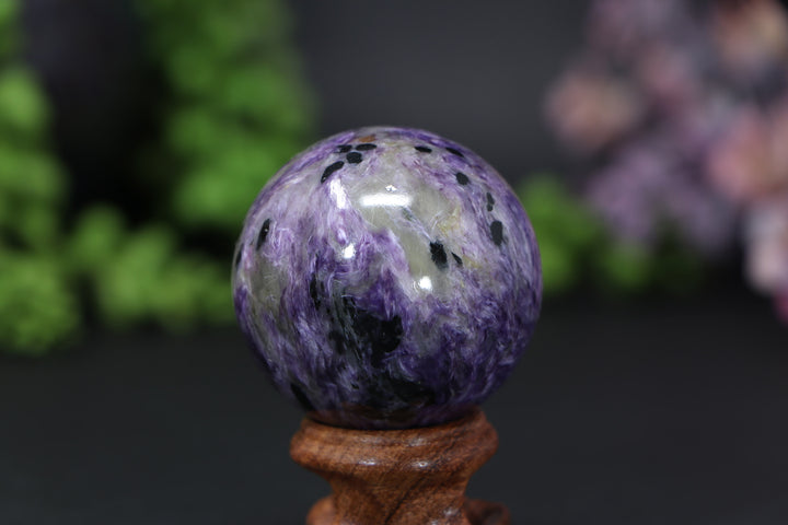 43mm Charoite Sphere DE013