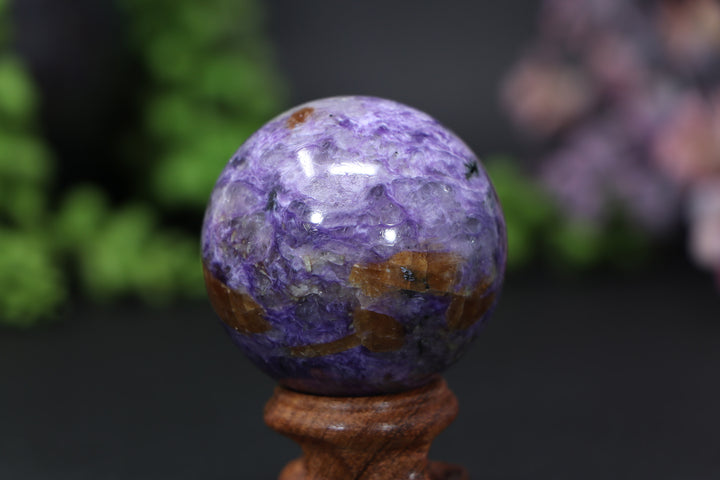 45mm Charoite Sphere DE014