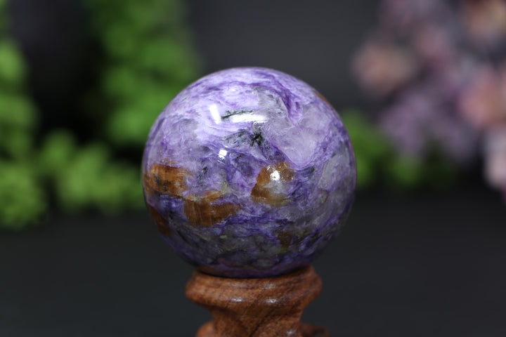 45mm Charoite Sphere DE014