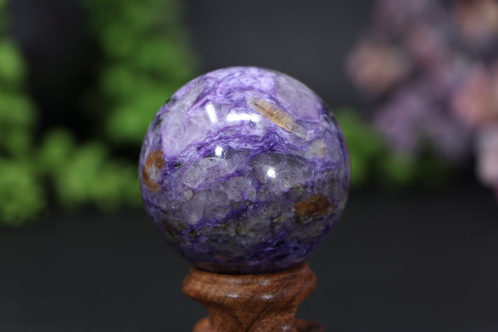 45mm Charoite Sphere DE014
