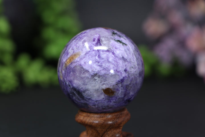45mm Charoite Sphere DE014