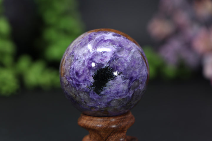 45mm Charoite Sphere DE014