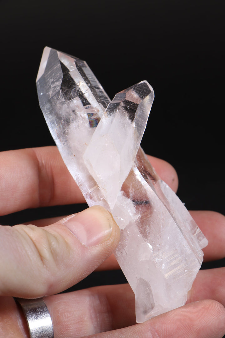 4" Colombian Lemurian Crystal DE207