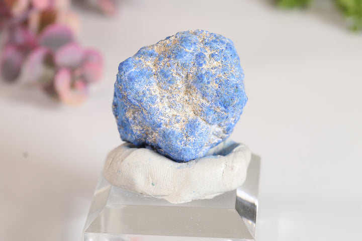 Russian Azurite Geode Half DM358