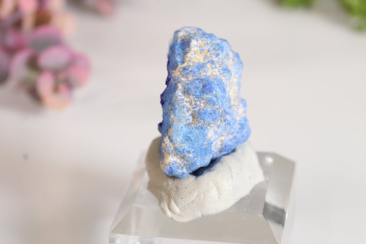 Russian Azurite Geode Half DM358