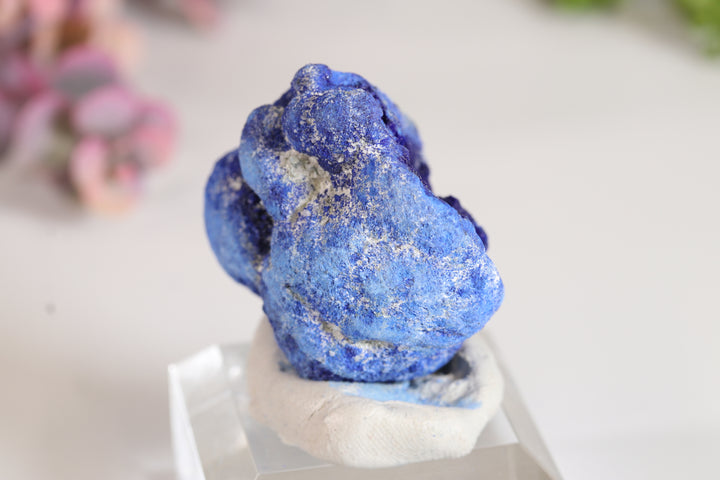 Russian Azurite Geode Half DM361