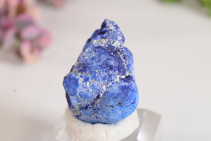 Russian Azurite Geode Half DM361