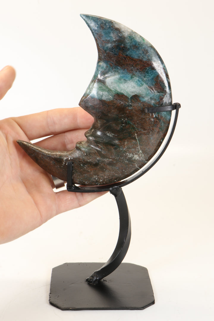Trolleite Moon on Metal Stand DM451