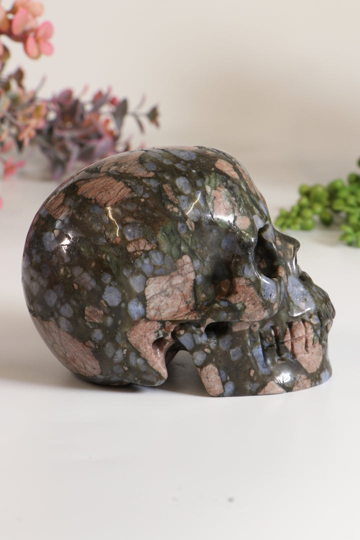 3" Llanite Skull DM459