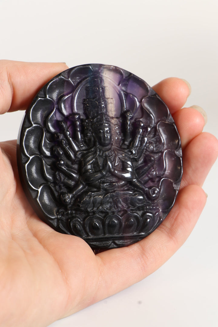 Fluorite Avalokiteshvara DM509