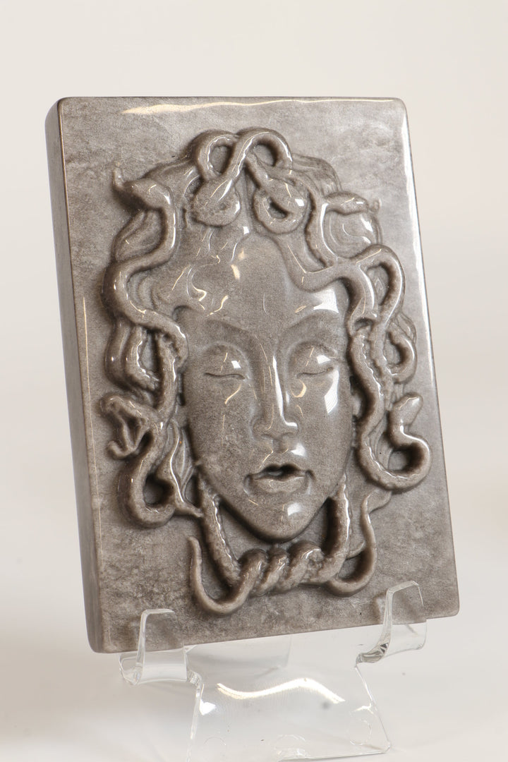 Silver Sheen Obsidian Medusa DM524