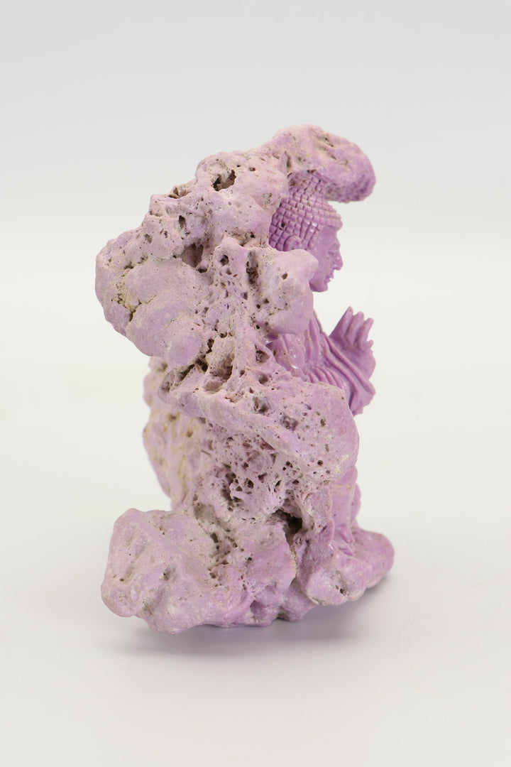 Phosphosiderite Buddha Carving DM653