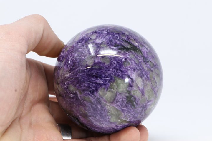 3" Charoite Sphere DM867