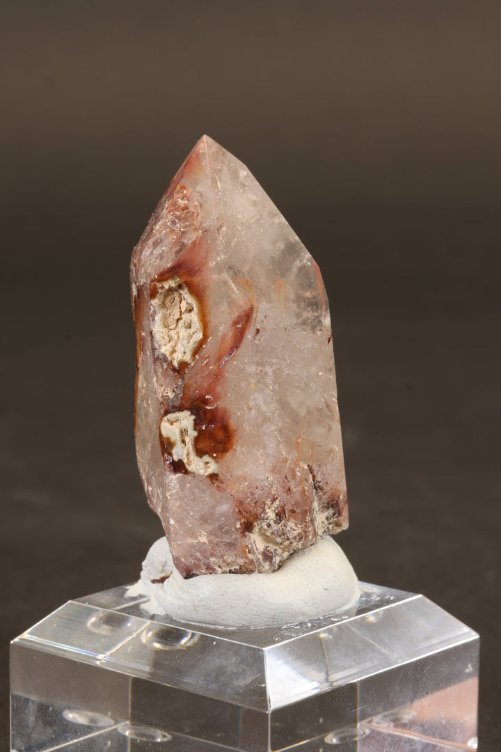 2" Amphibole Quartz Point DN461