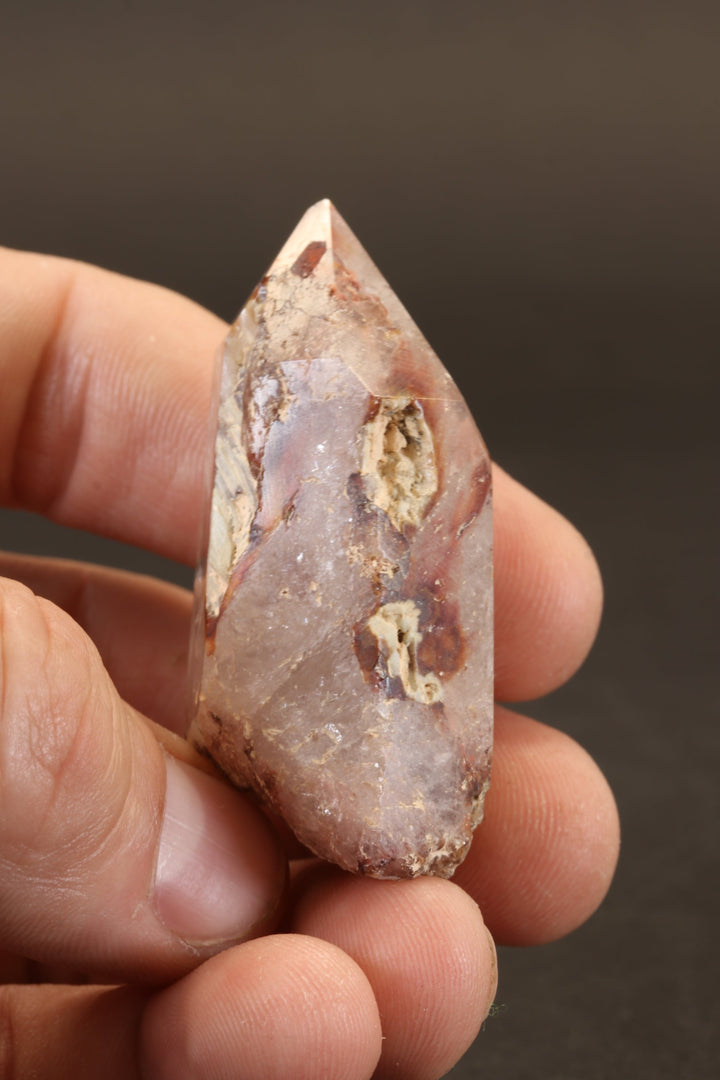 2" Amphibole Quartz Point DN461
