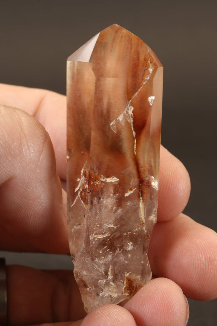 2.75" Amphibole Quartz Point DN465