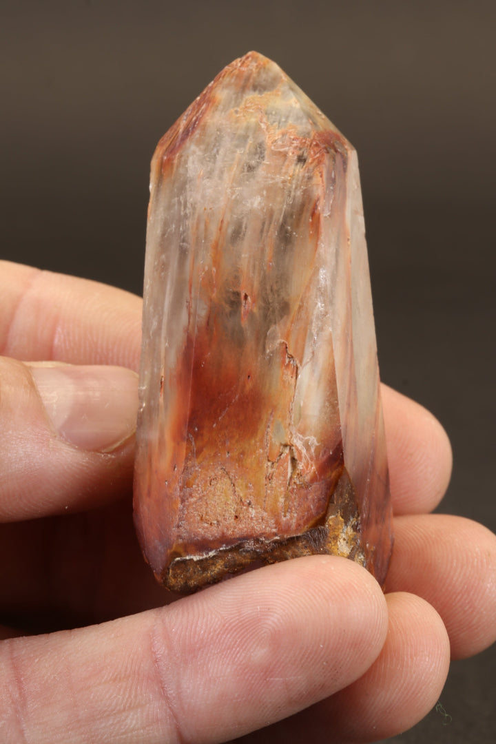 2.5" Amphibole Quartz Point DN479