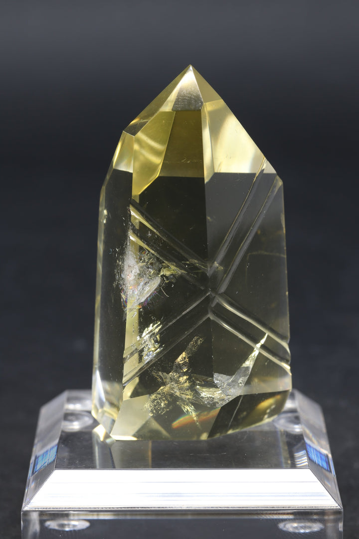 2.5" Fantasy Cut Lemon Quartz DN497