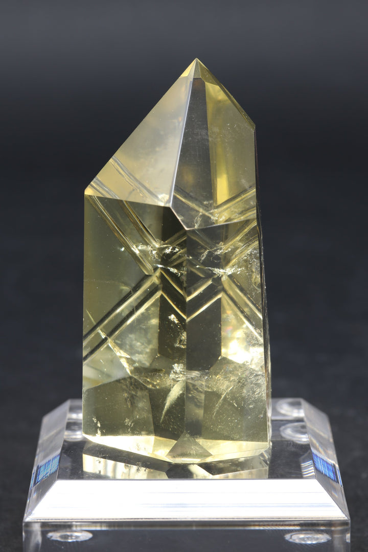 2.5" Fantasy Cut Lemon Quartz DN497
