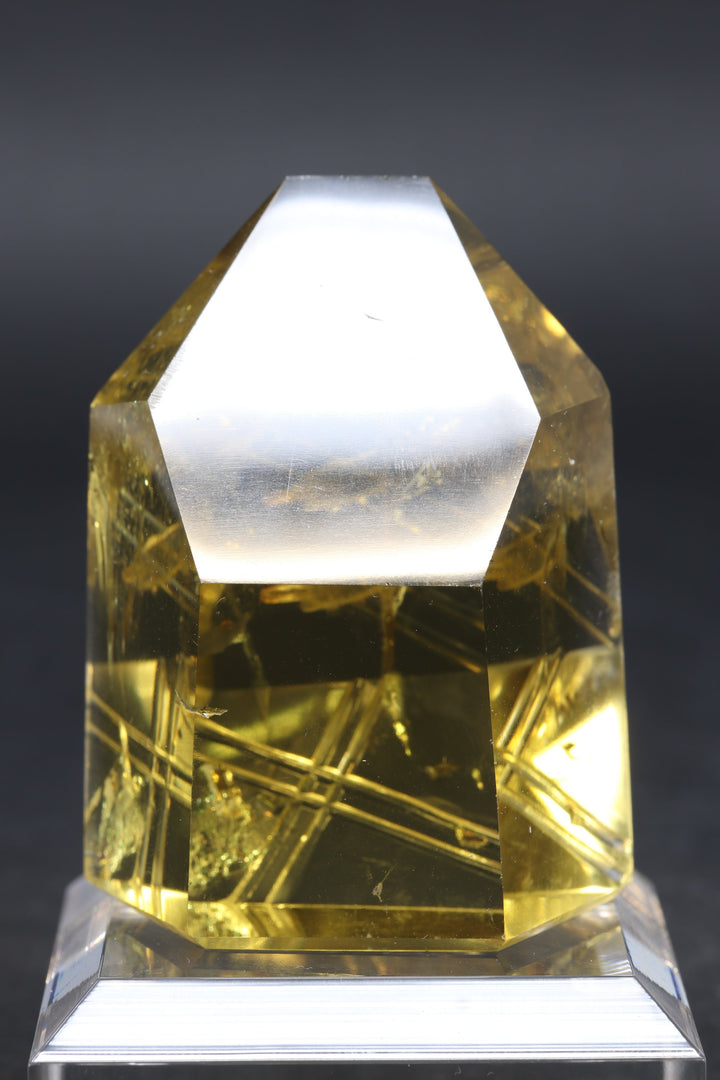 2.5" Fantasy Cut Lemon Quartz DN506