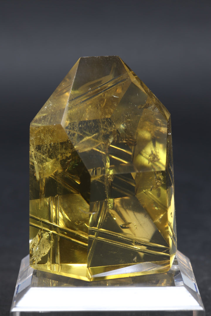 2.5" Fantasy Cut Lemon Quartz DN506