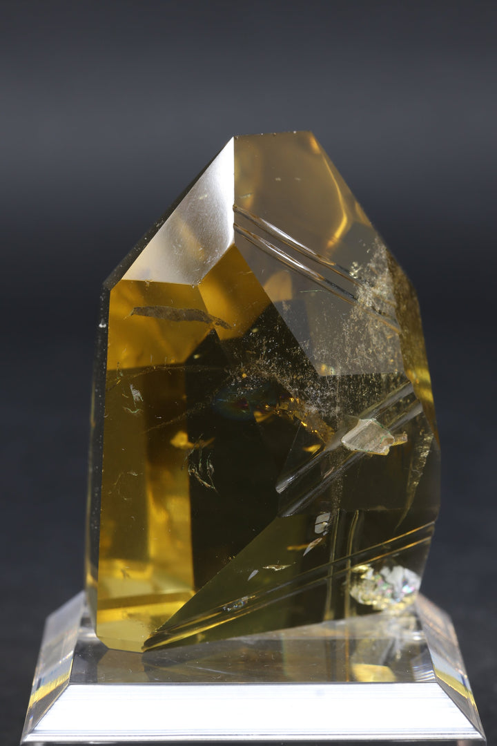2.5" Fantasy Cut Lemon Quartz DN506