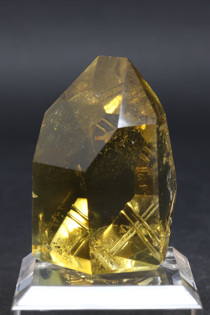 2.5" Fantasy Cut Lemon Quartz DN506