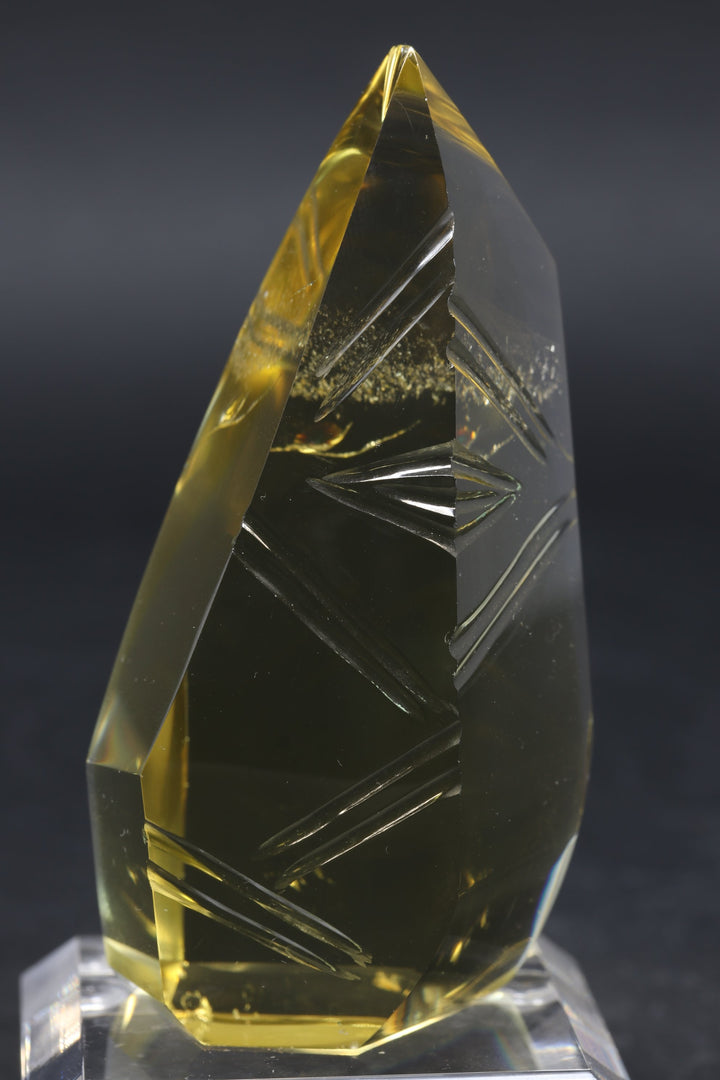 3.25" Fantasy Cut Lemon Quartz DN507