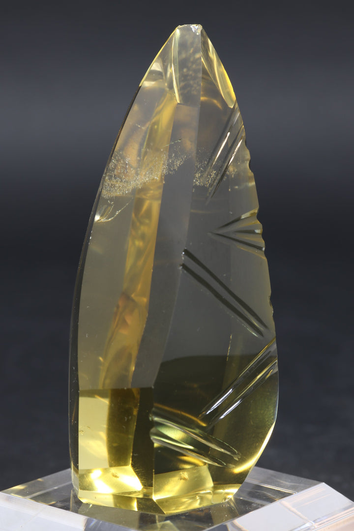3.25" Fantasy Cut Lemon Quartz DN507