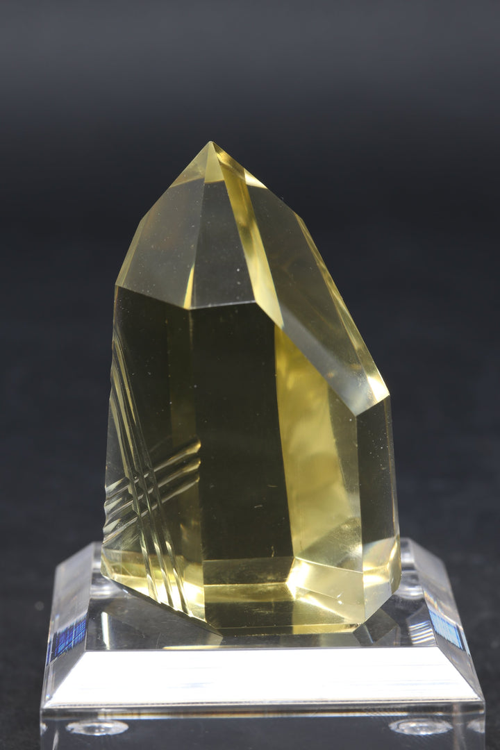 2" Fantasy Cut Lemon Quartz DN510