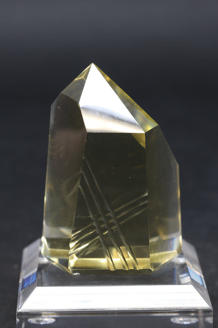 2" Fantasy Cut Lemon Quartz DN510