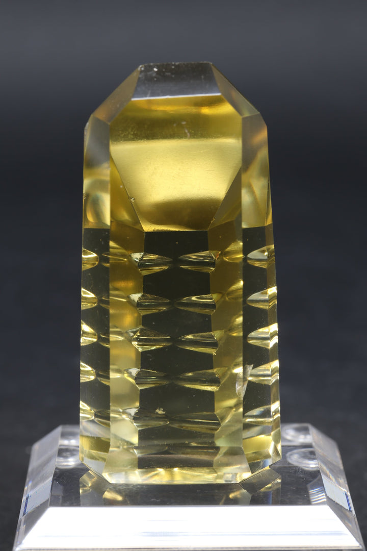2.5" Fantasy Cut Lemon Quartz DN518