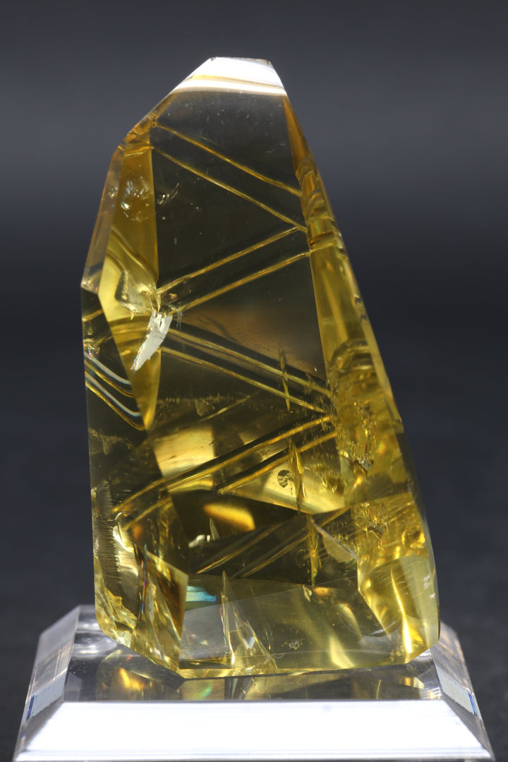 2.75" Fantasy Cut Lemon Quartz DN523